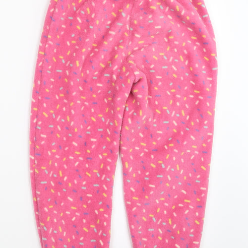 Just like you Girls Pink Geometric  Capri Pyjama Pants Size 8-9 Years