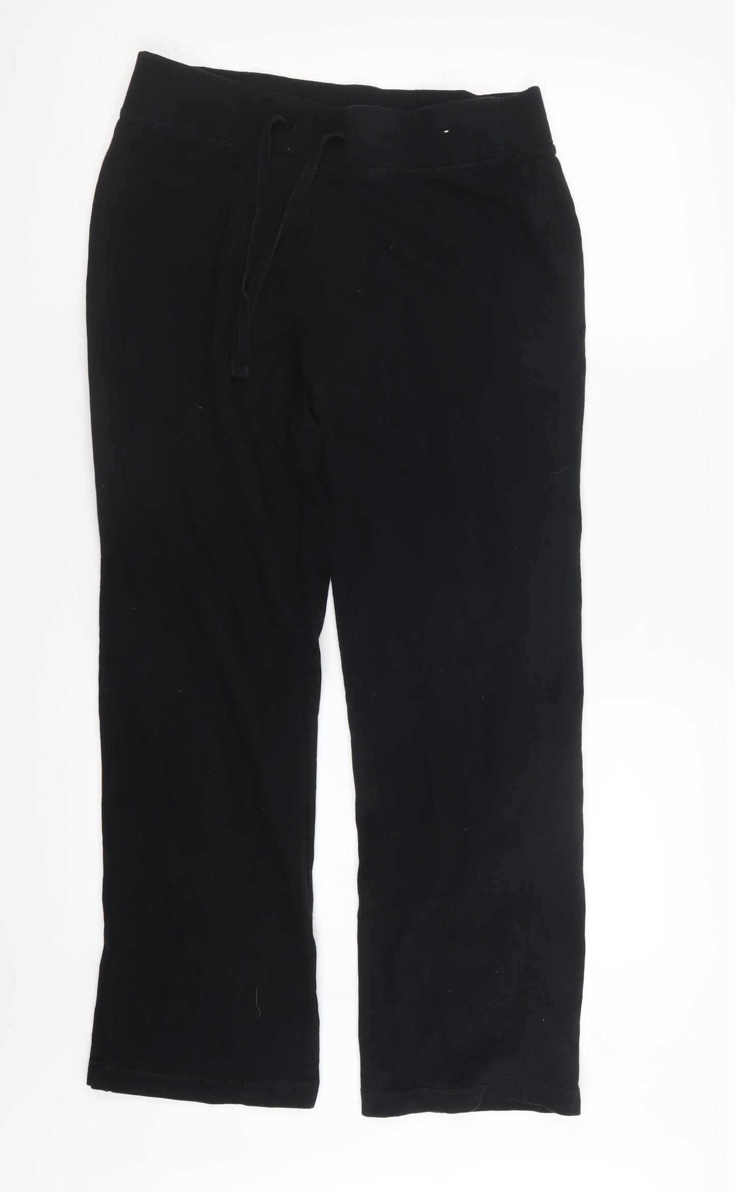 George Womens Black   Jogger Trousers Size 12 L28.5 in