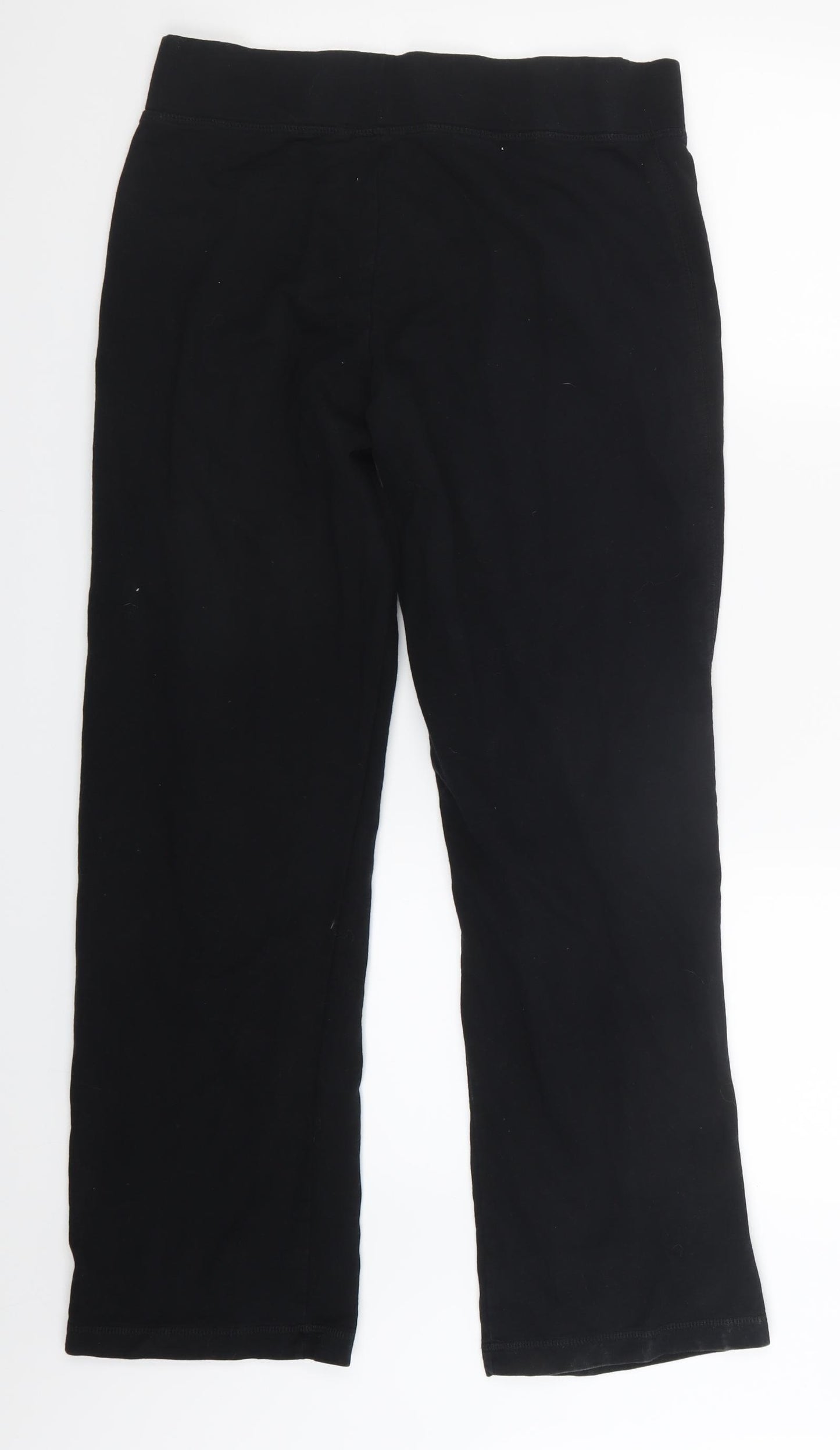 George Womens Black   Jogger Trousers Size 12 L28.5 in