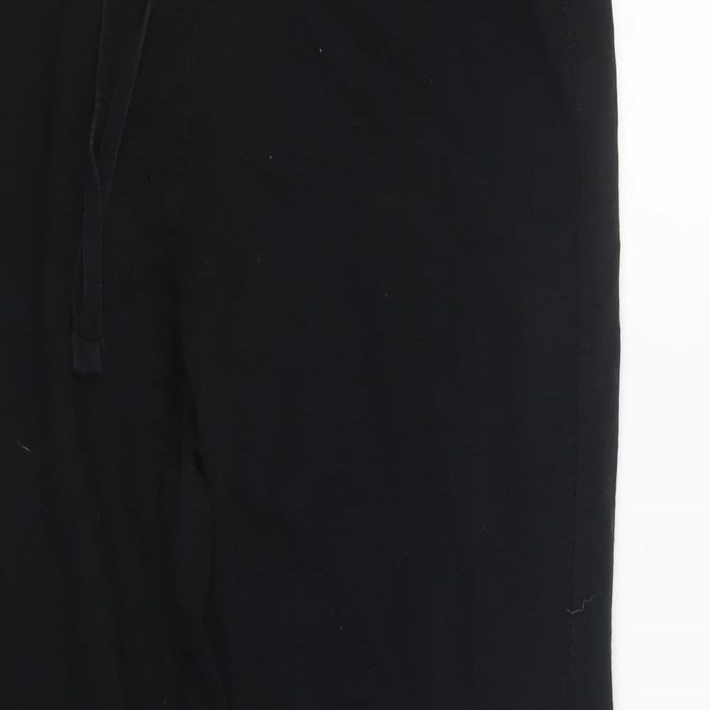 George Womens Black   Jogger Trousers Size 12 L28.5 in