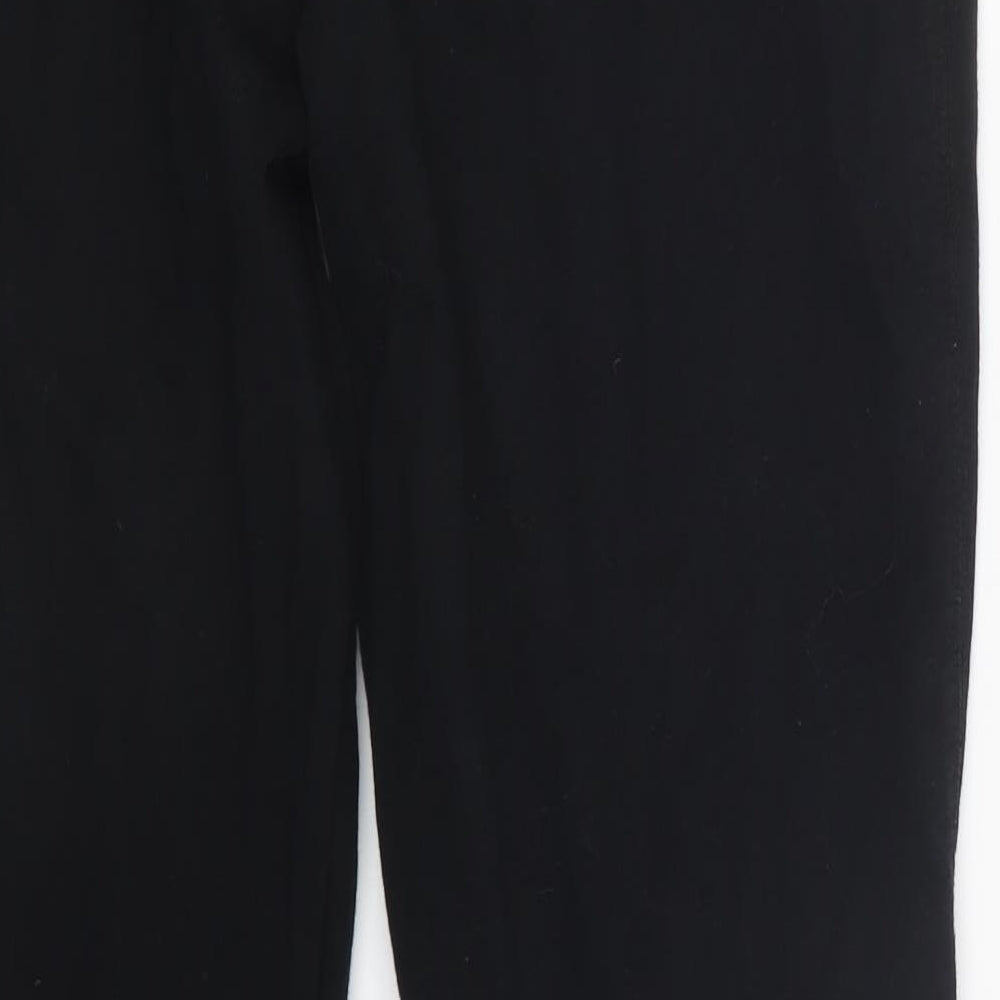George Womens Black   Jogger Trousers Size 12 L28.5 in