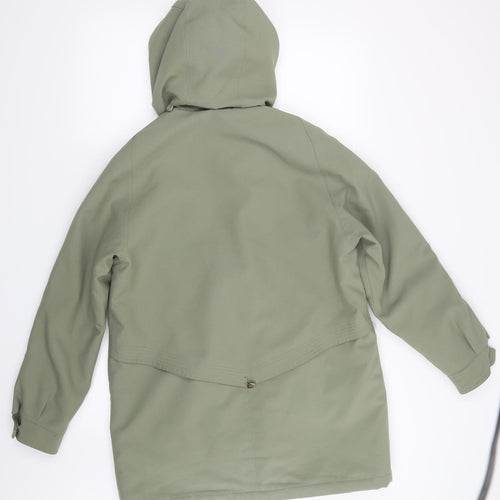 David Barry Womens Green   Jacket Coat Size 12