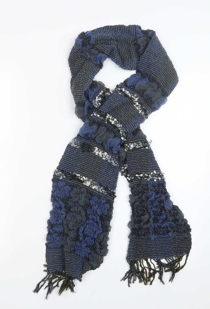 Preworn Womens Blue    Scarf