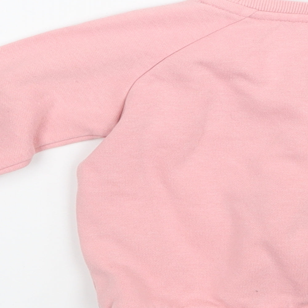 Primark Girls Pink   Pullover Jumper Size 2-3 Years