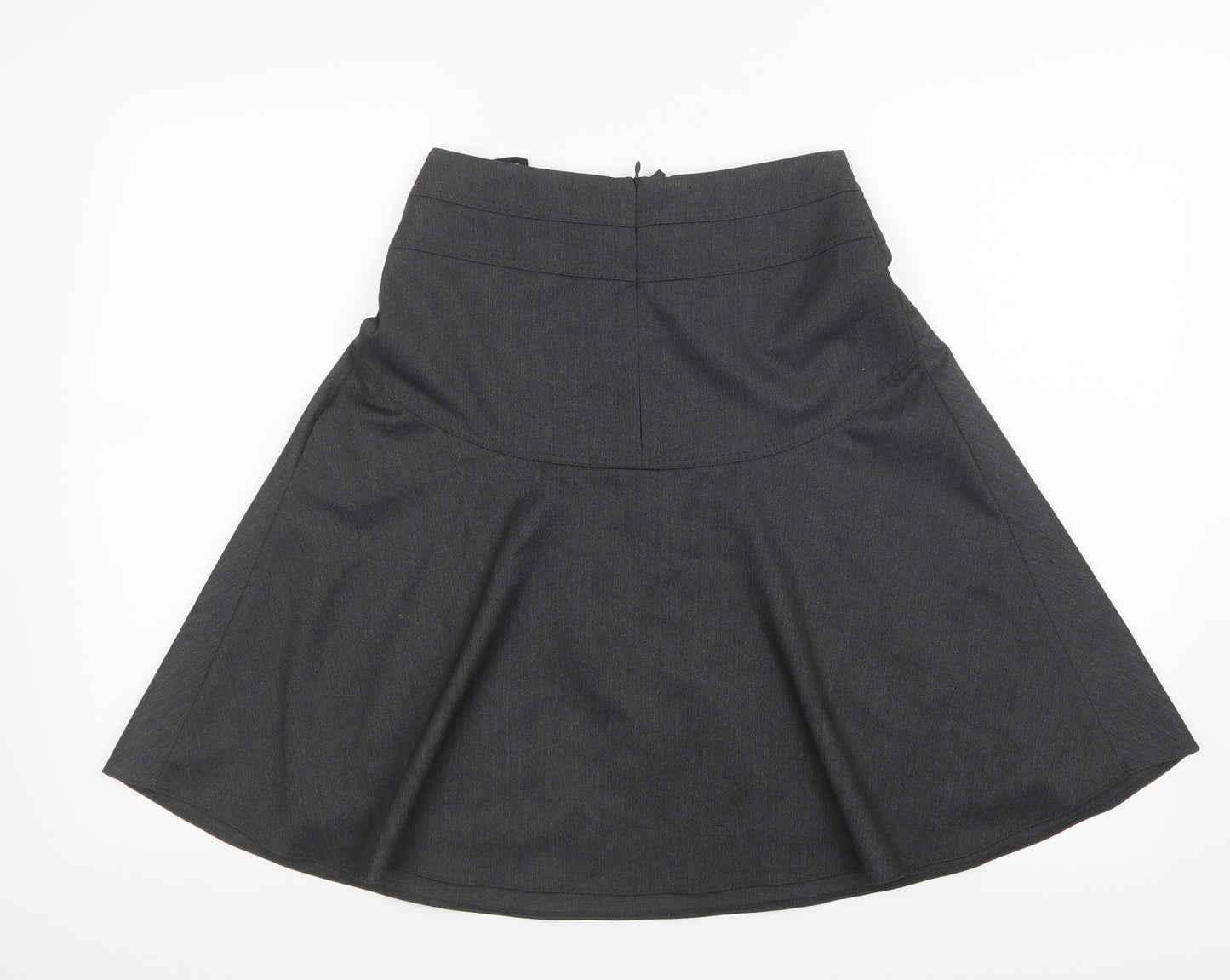 Marks and Spencer Womens Grey   A-Line Skirt Size 8