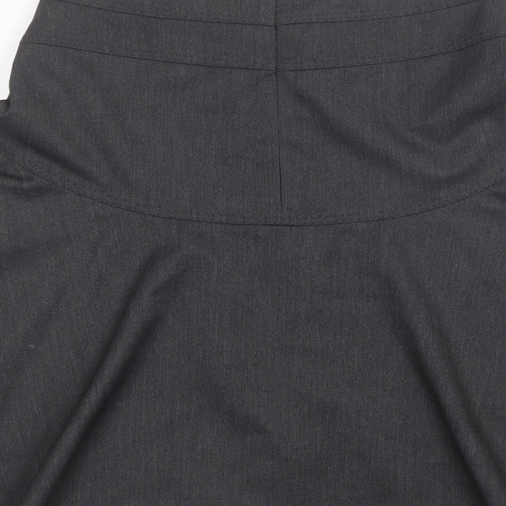 Marks and Spencer Womens Grey   A-Line Skirt Size 8