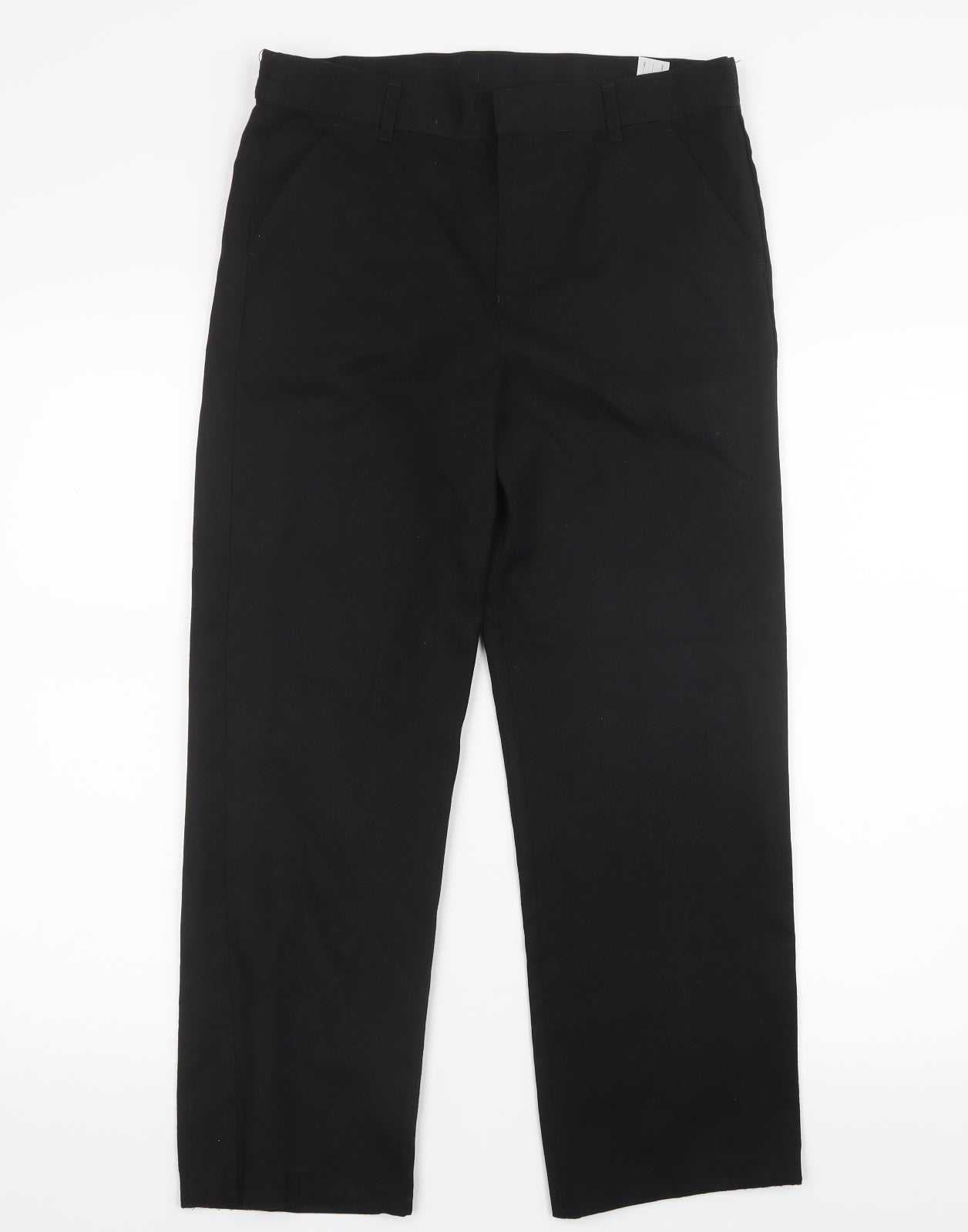 F&F Boys Black   Cargo Trousers Size 12-13 Years