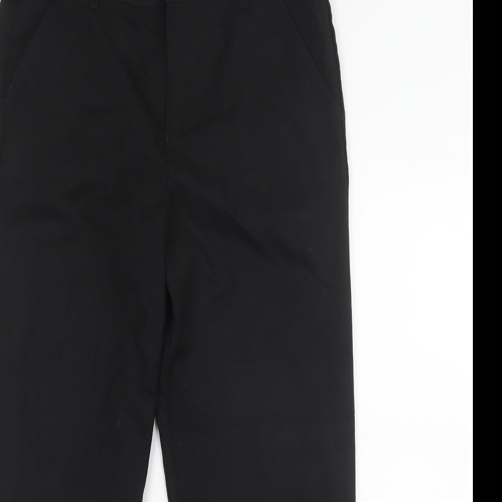 F&F Boys Black   Cargo Trousers Size 12-13 Years