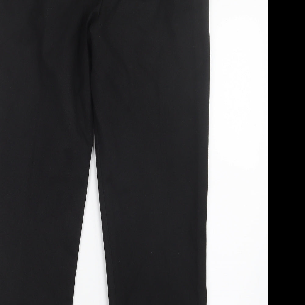 F&F Boys Black   Cargo Trousers Size 12-13 Years