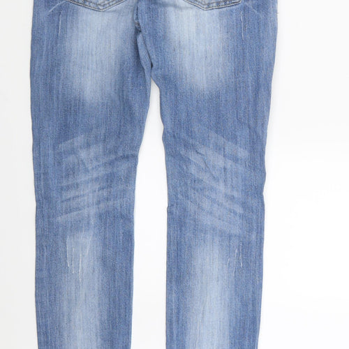 Parisian Womens Blue  Denim Straight Jeans Size 10 L30 in