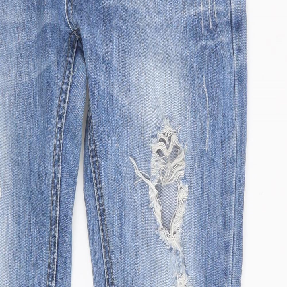 Parisian Womens Blue  Denim Straight Jeans Size 10 L30 in