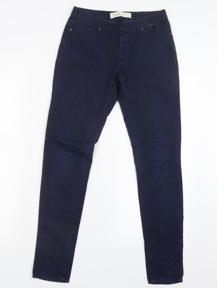 Denim Co. Womens Blue Denim Jegging Jeans Size 6 L28.5 in