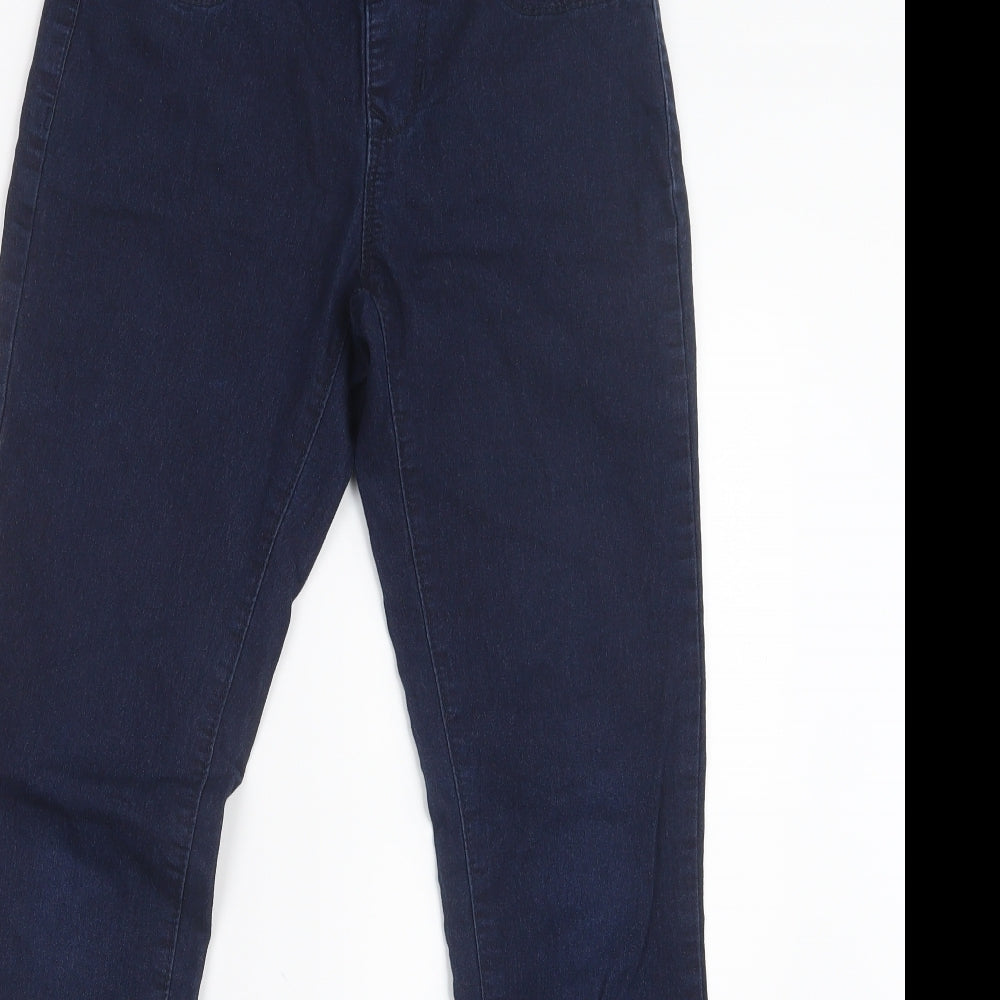Denim Co. Womens Blue  Denim Jegging Jeans Size 6 L28.5 in