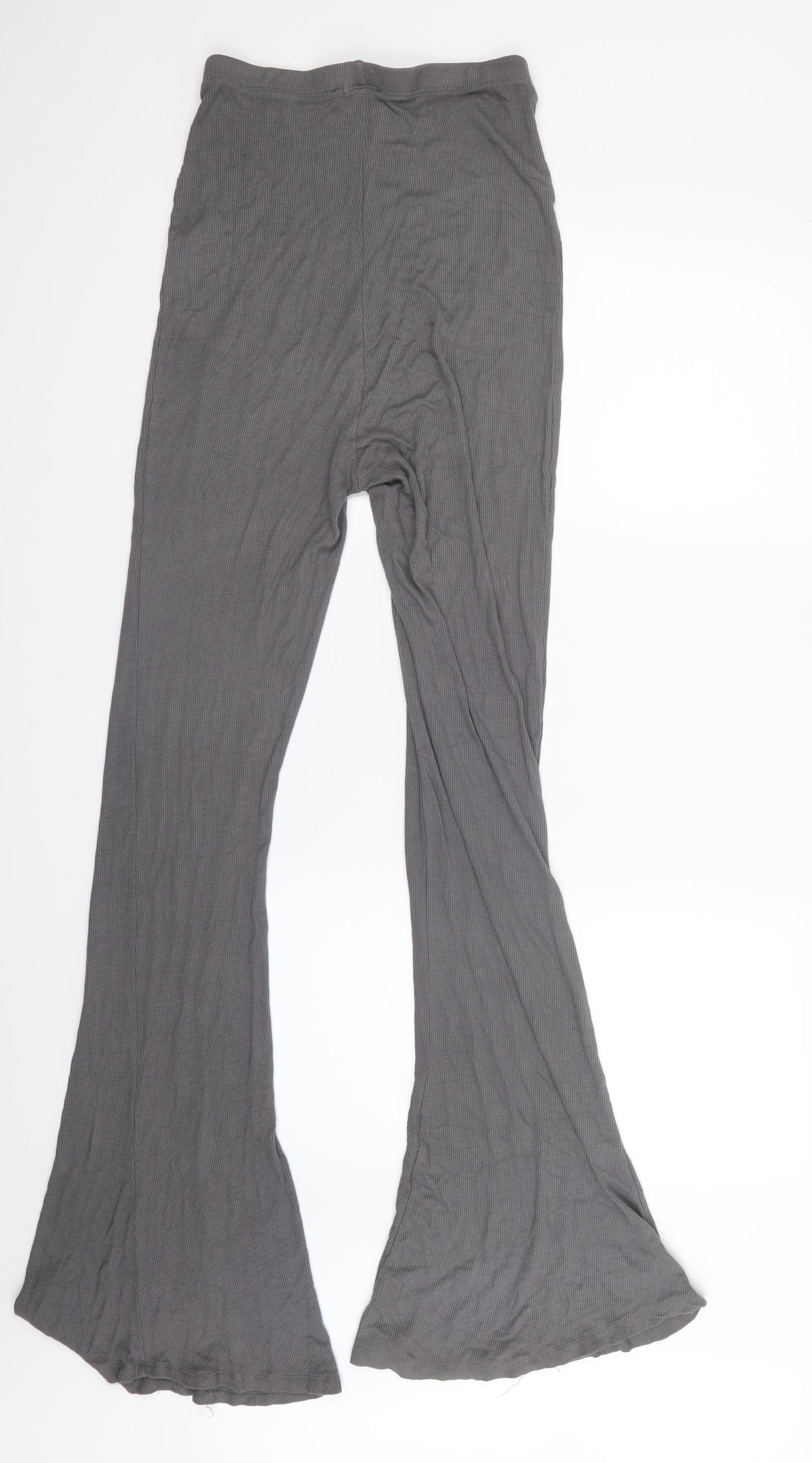 Missguided Womens Grey   Trousers  Size 12 L35 in