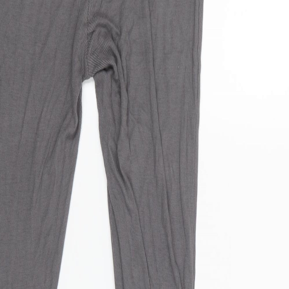 Missguided Womens Grey   Trousers  Size 12 L35 in