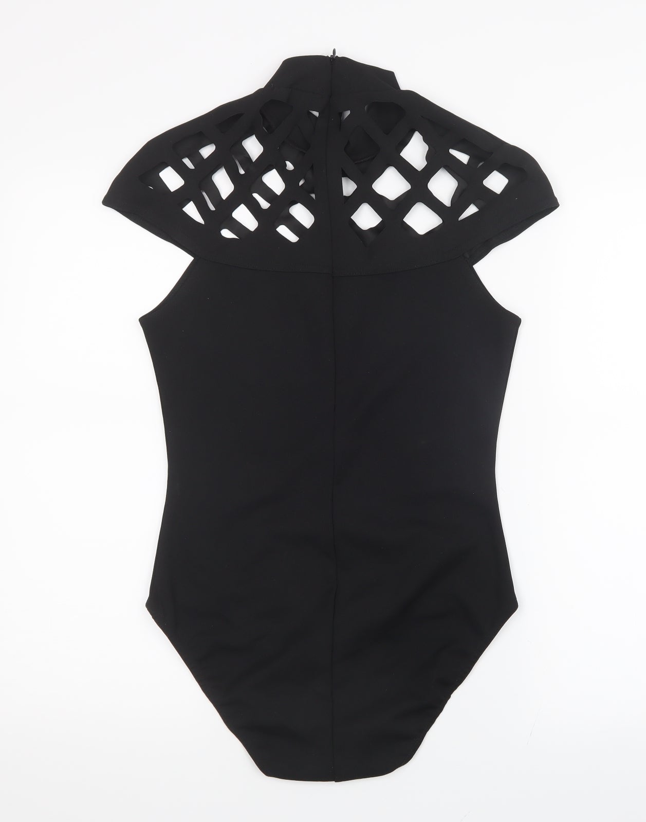 Edge Street Womens Black   Bodysuit One-Piece Size 12