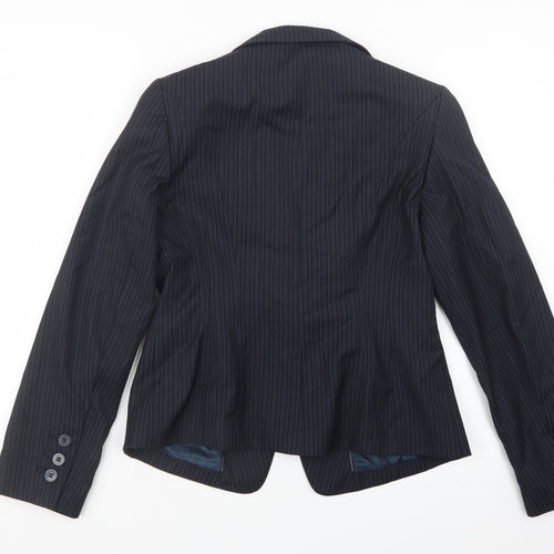 NEXT Womens Blue Striped  Jacket  Size 12