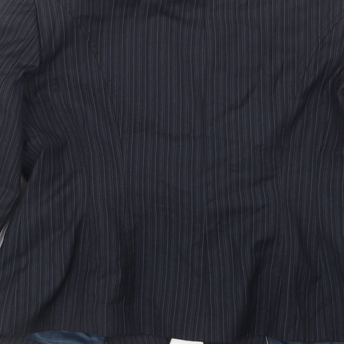 NEXT Womens Blue Striped  Jacket  Size 12