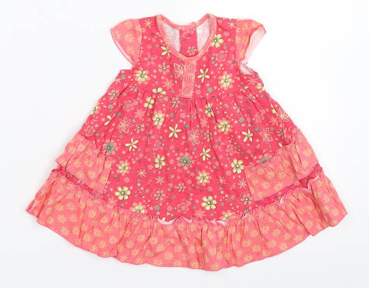 Matalan Girls Pink   Fit & Flare  Size 3-6 Months