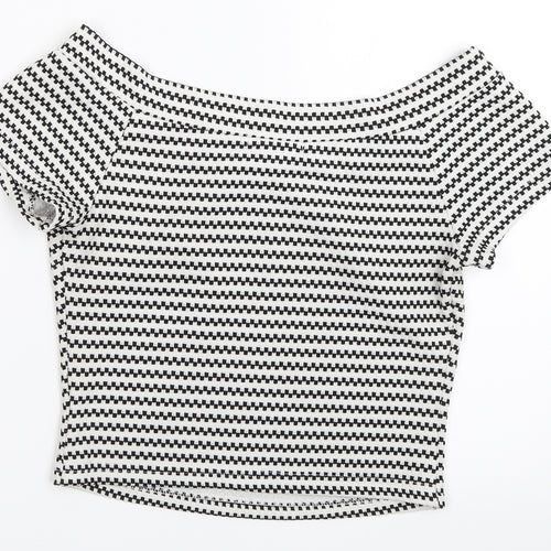 Nichii Womens White   Basic Blouse Size S