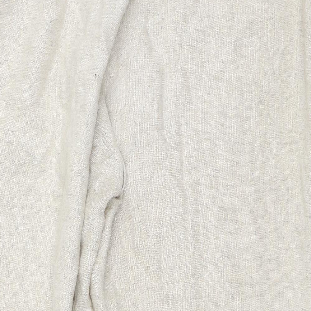 Papaya Womens Beige   Trousers  Size 16 L26 in