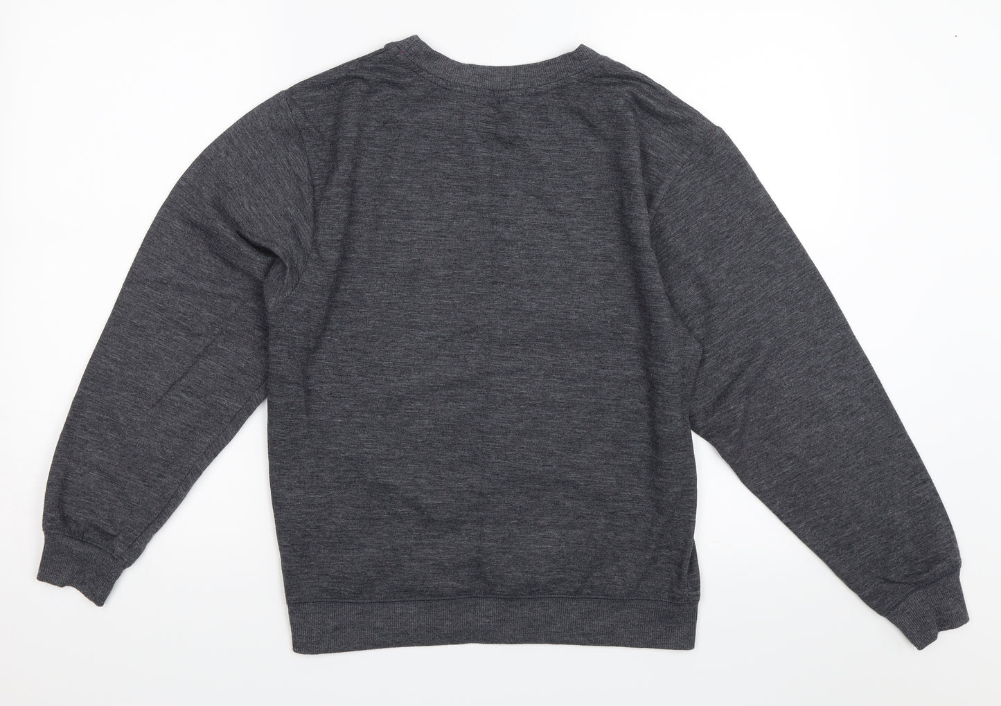 New Look Womens Grey   Pullover Sweatshirt Size 8