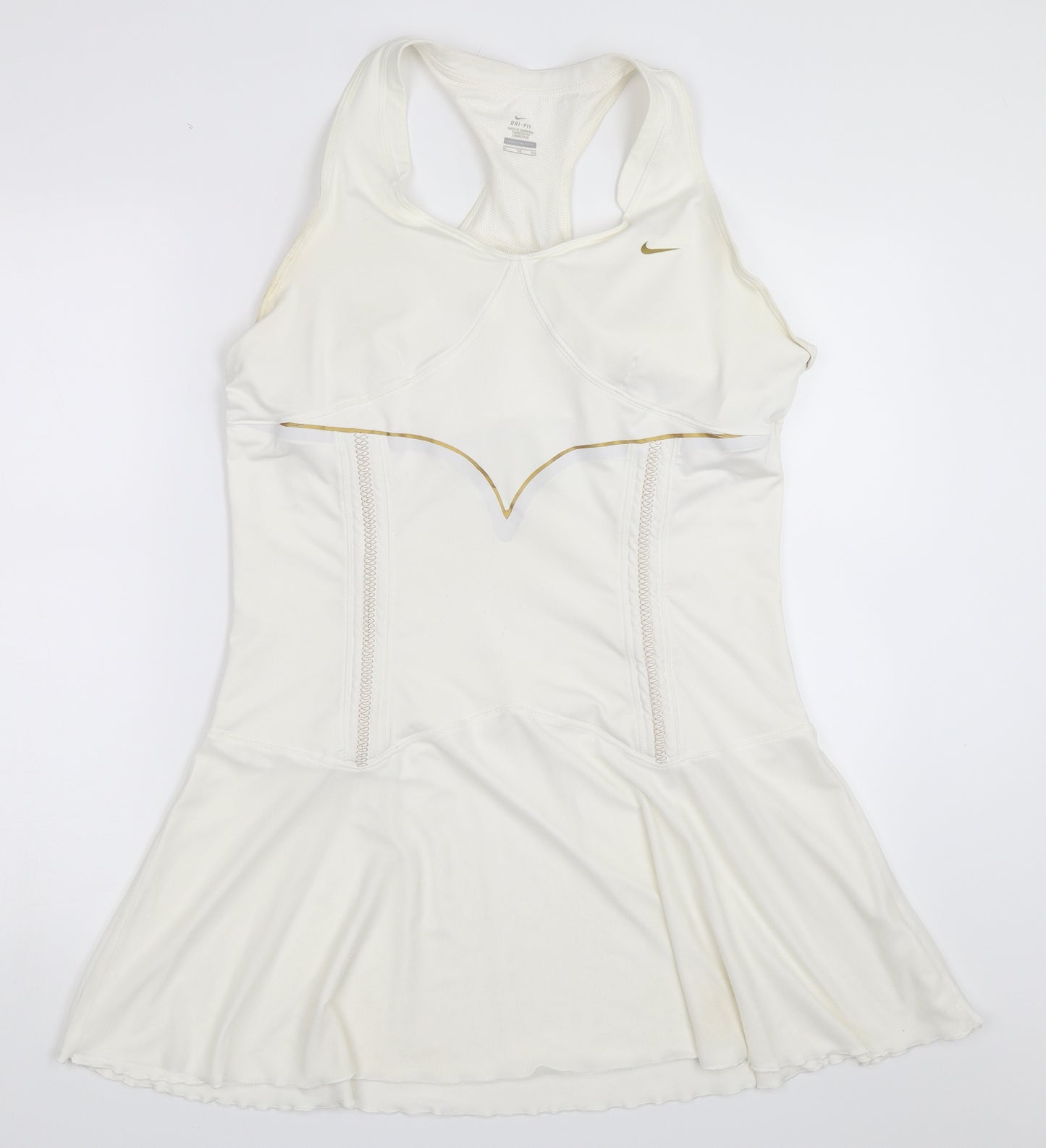 Nike Womens Ivory   Mini  Size XL  - tennis dress