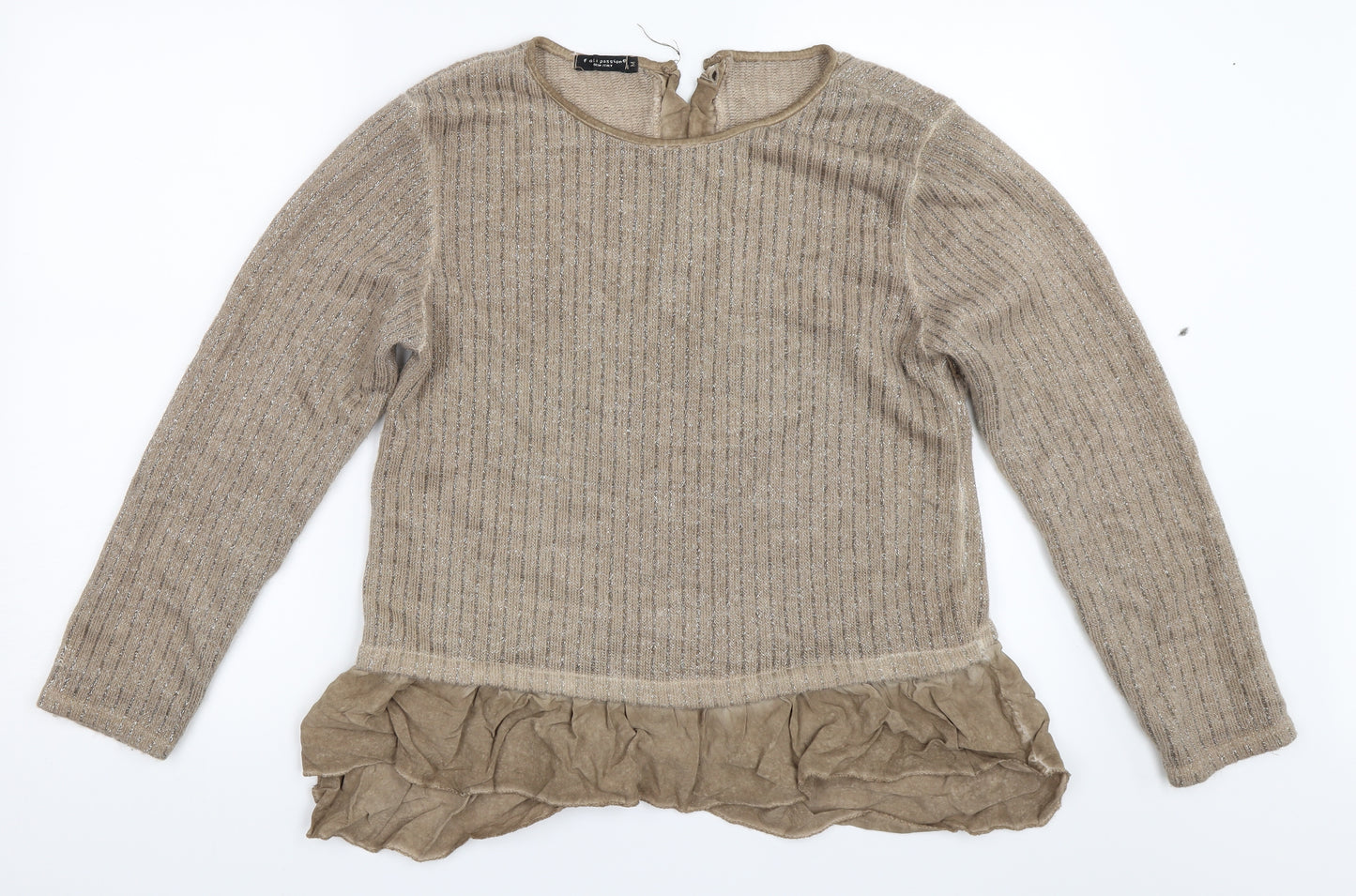 Preworn Womens Beige   Pullover Jumper Size M