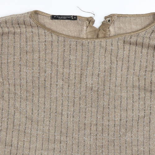 Preworn Womens Beige   Pullover Jumper Size M