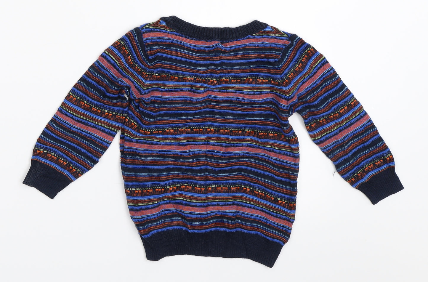 Marks and Spencer Boys Blue   Pullover Jumper Size 12-18 Months