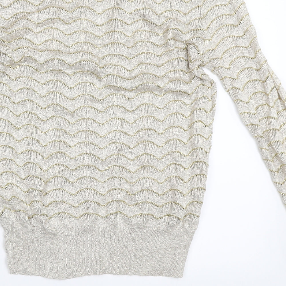 TU Womens Beige   Pullover Jumper Size 12