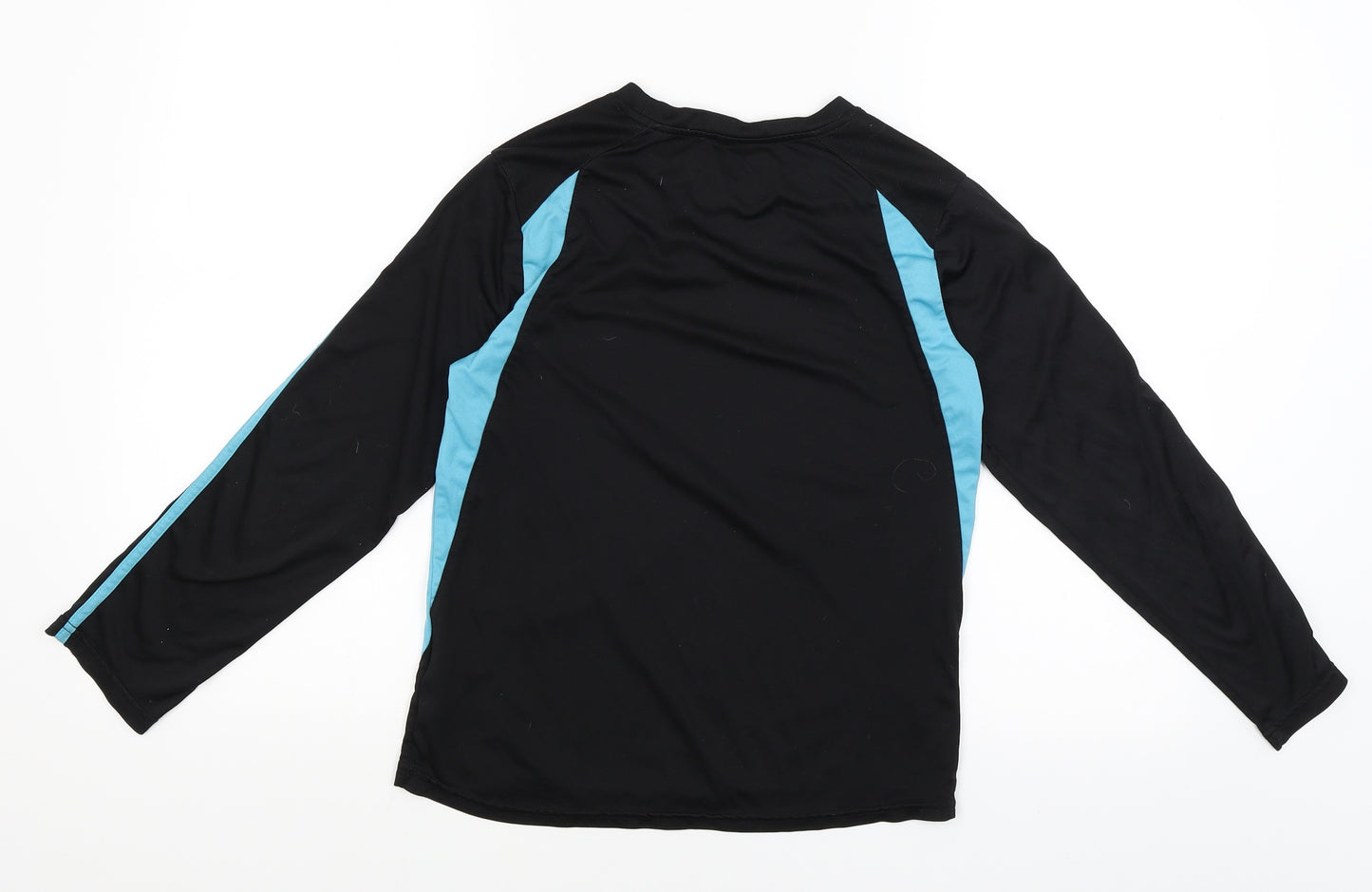 URB65 Boys Black   Basic T-Shirt Size 11-12 Years