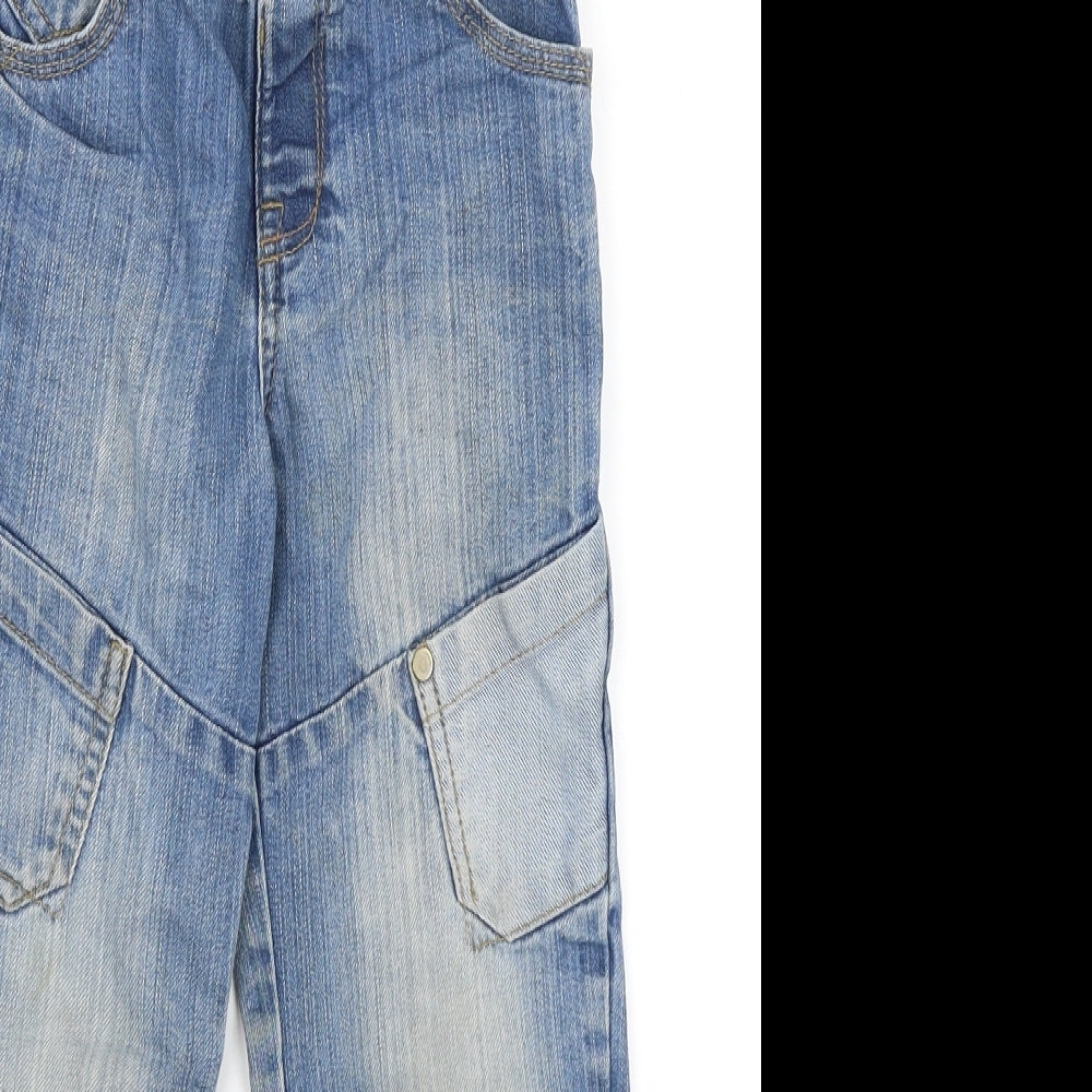 George Boys Blue   Straight Jeans Size 5-6 Years