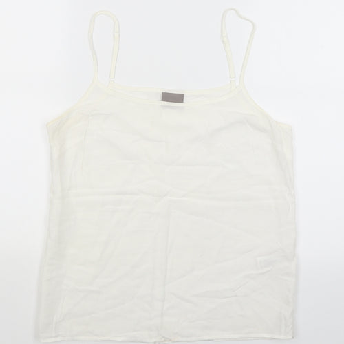 VERO MODA Womens White   Camisole Tank Size M