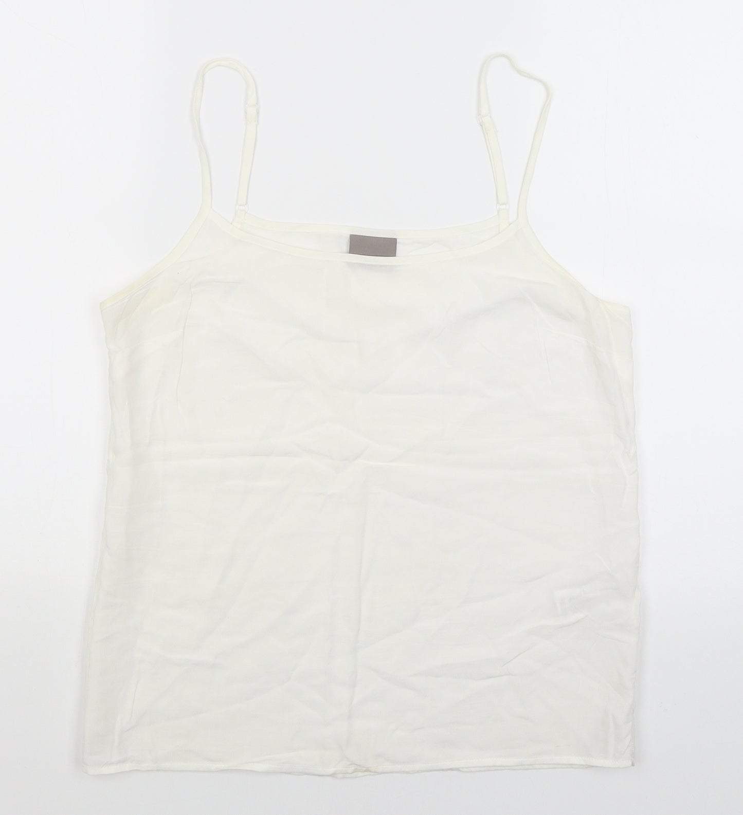 VERO MODA Womens White   Camisole Tank Size M