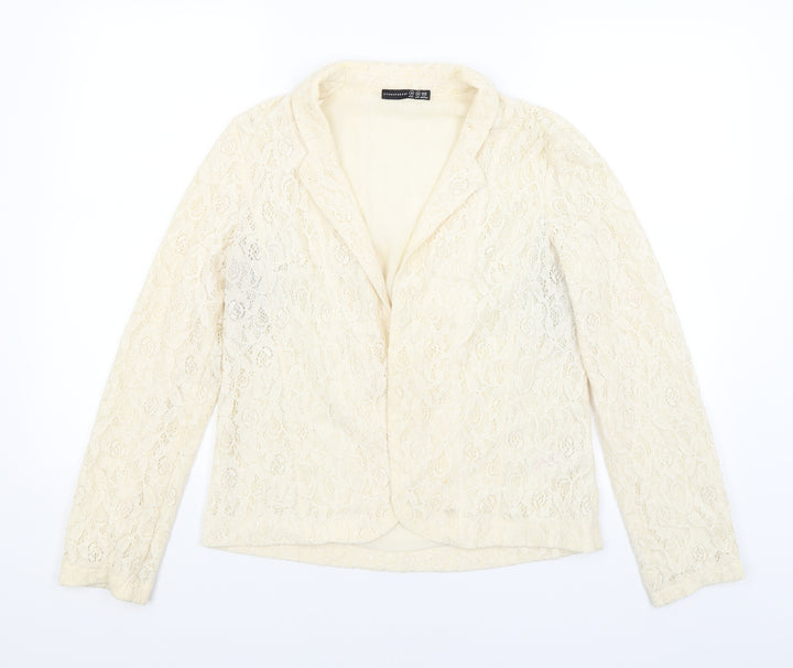 Atmosphere Womens Ivory Jacket Size 14
