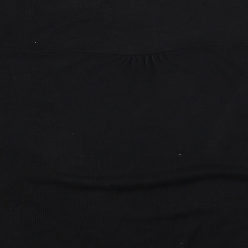 M&S Womens Black   Wrap Jumper Size 14