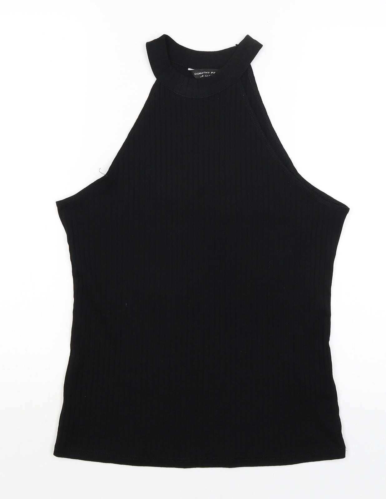 Dorothy Perkins Womens Black   Basic T-Shirt Size 12