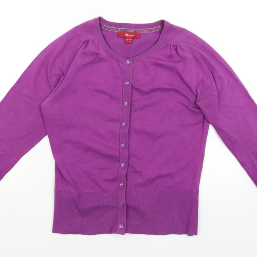 Monsoon Womens Purple   Cardigan Jumper Size 12