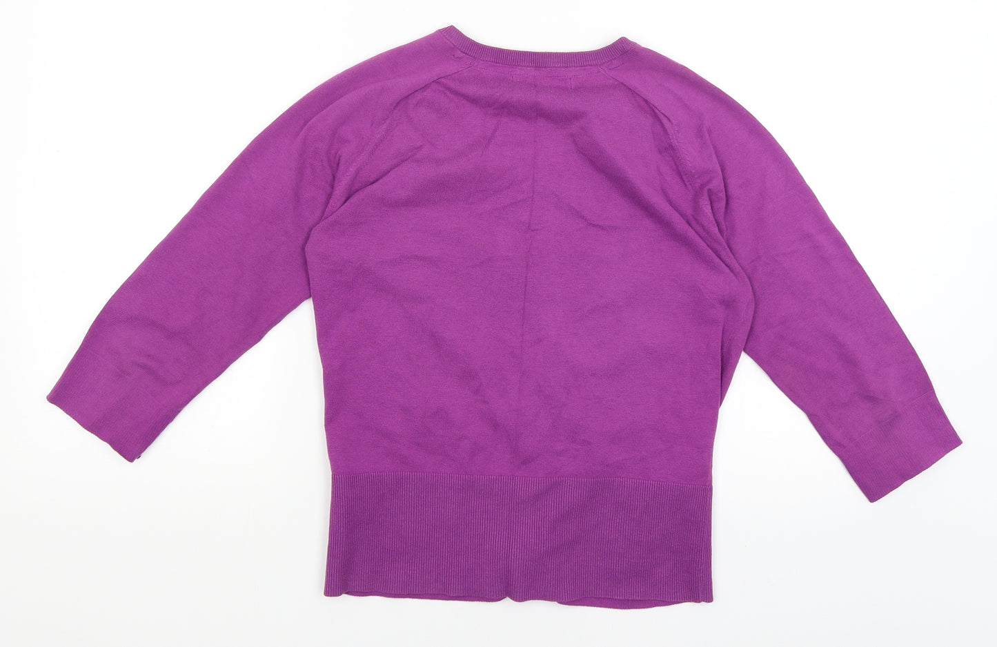 Monsoon Womens Purple   Cardigan Jumper Size 12