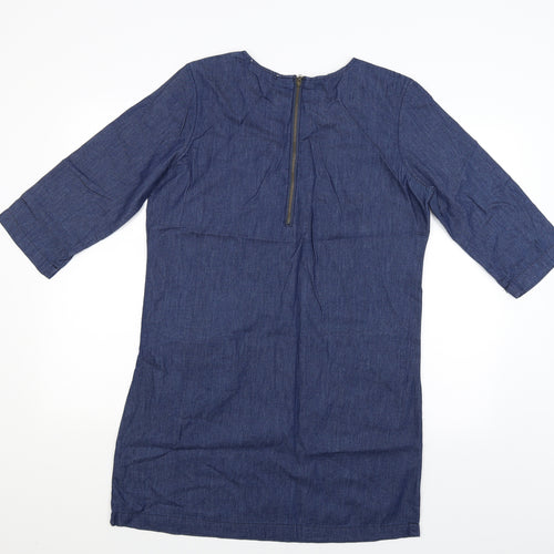 Dorothy Perkins Womens Blue   T-Shirt Dress  Size 12