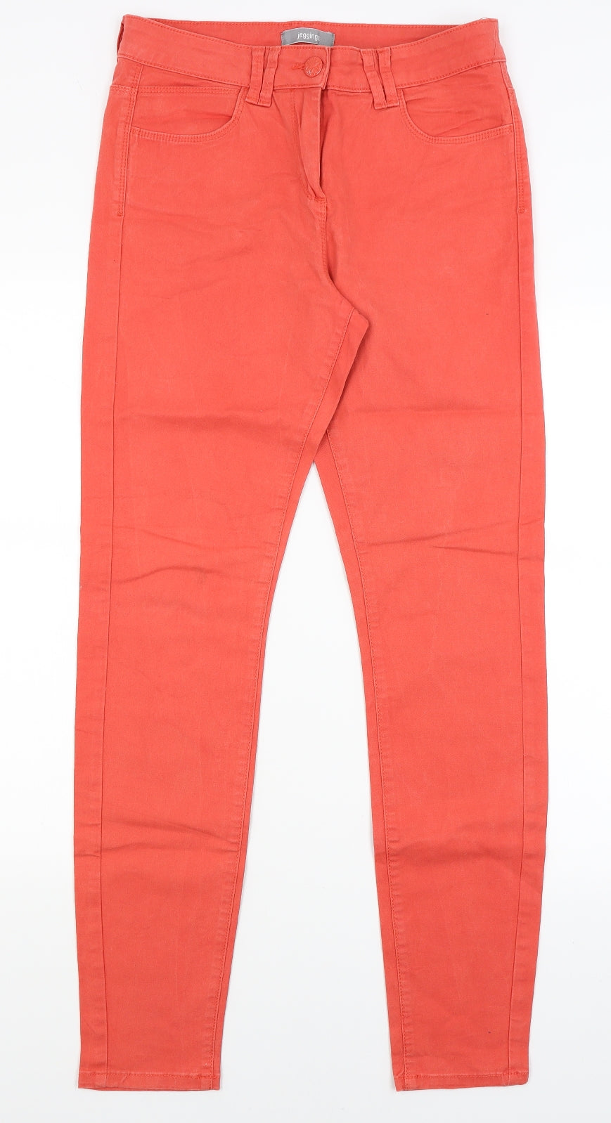 M&S Womens Red   Jegging Jeans Size 12 L31 in
