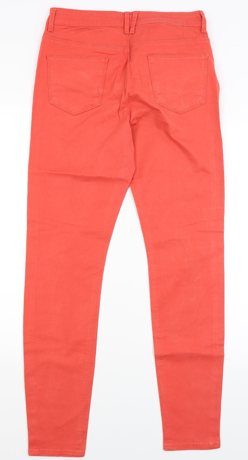M&S Womens Red   Jegging Jeans Size 12 L31 in
