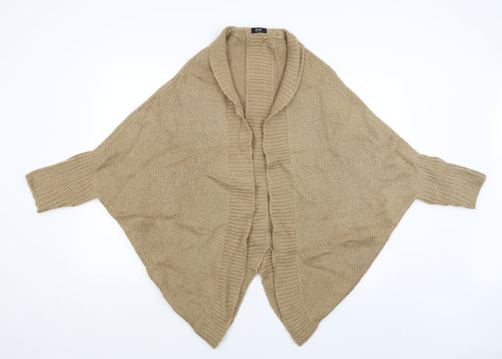 F&F Womens Brown   Cardigan Jumper Size 12