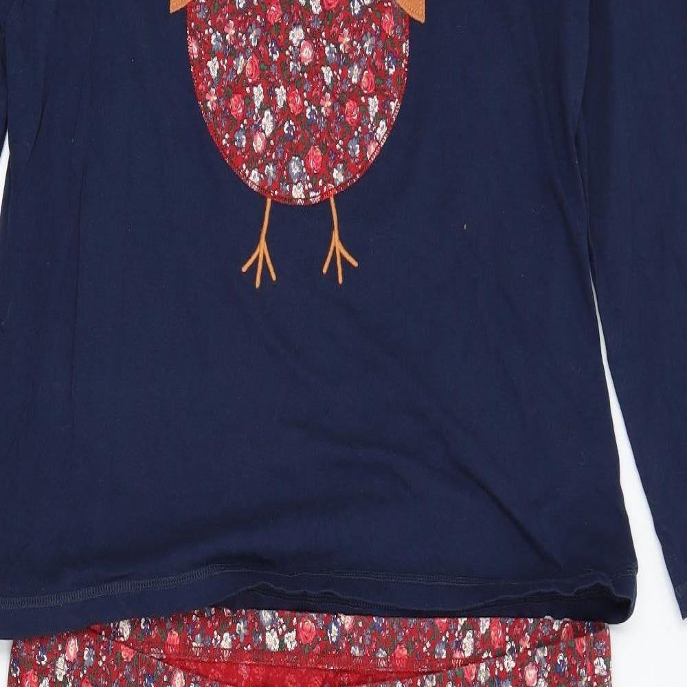 George Womens Blue Floral  Top Pyjama Set Size 22  - Robin