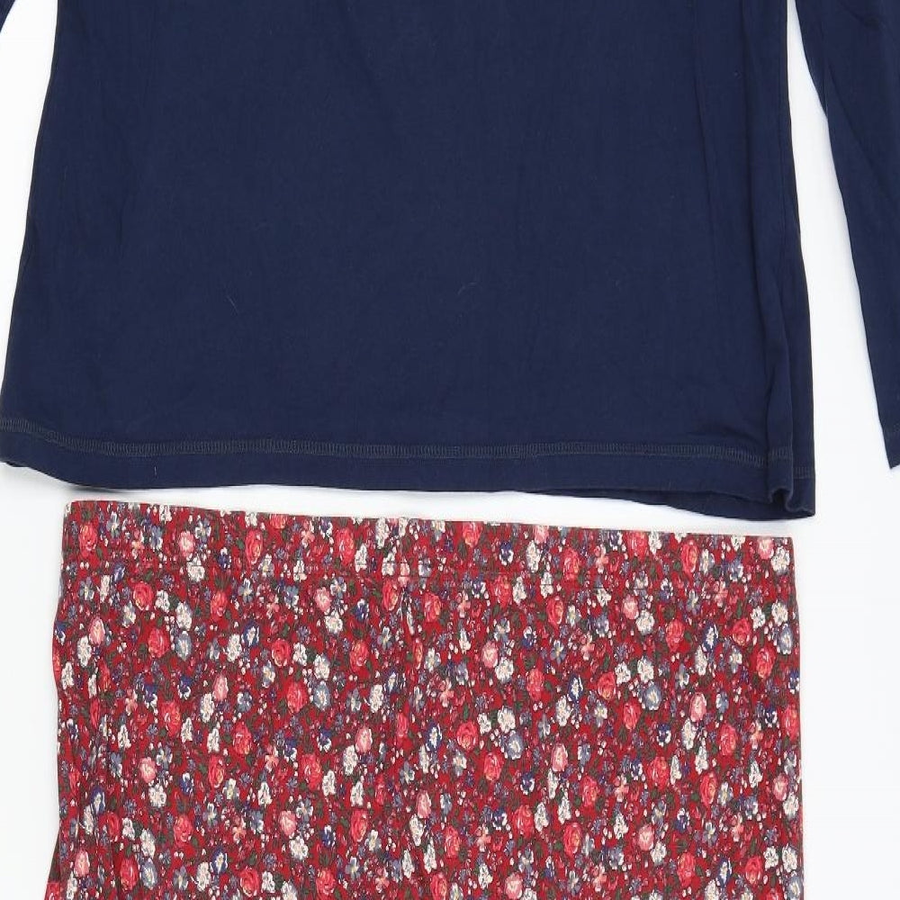 George Womens Blue Floral  Top Pyjama Set Size 22  - Robin