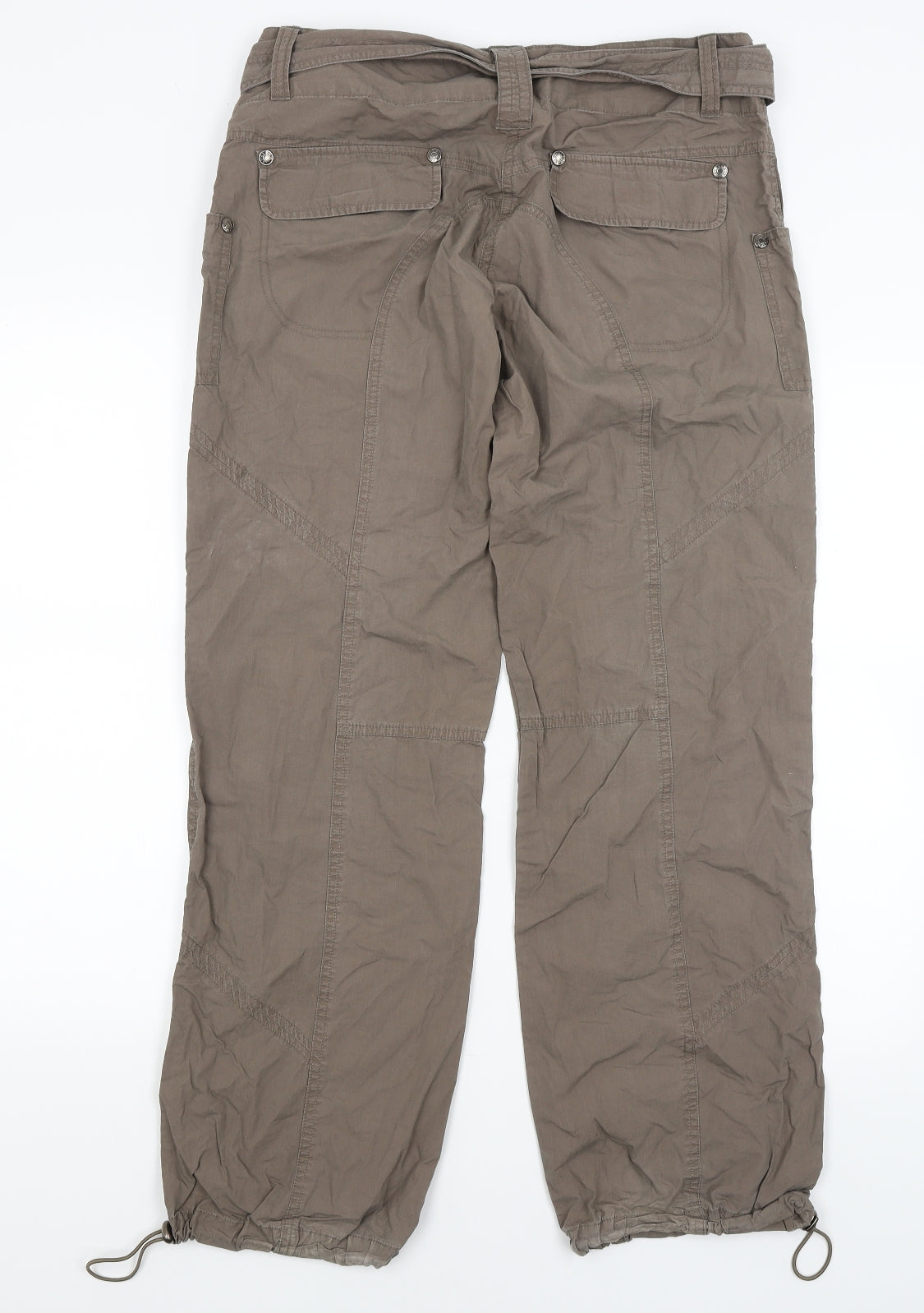 Alibi Womens Brown   Cargo Trousers Size 12 L28 in