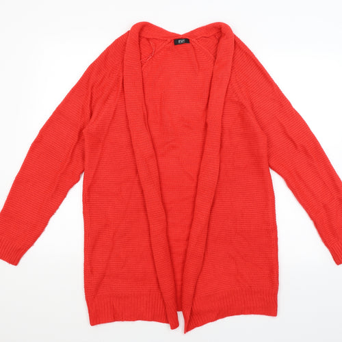 F&F Womens Red   Wrap Jumper Size 14