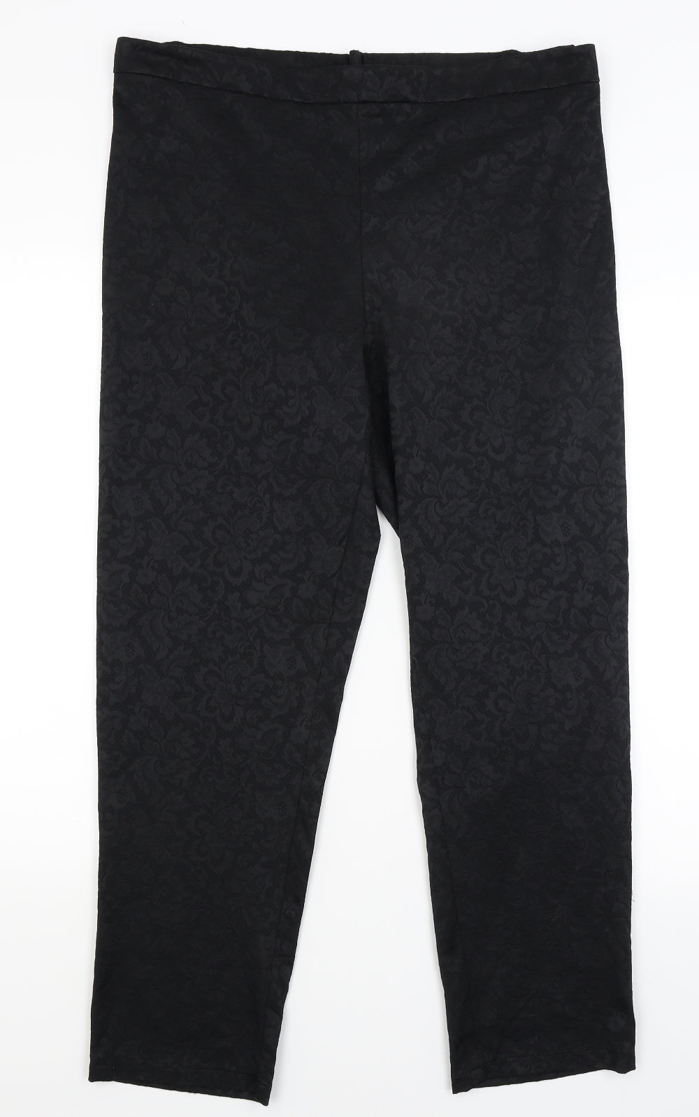 George Womens Black   Trousers  Size 18 L27.5 in