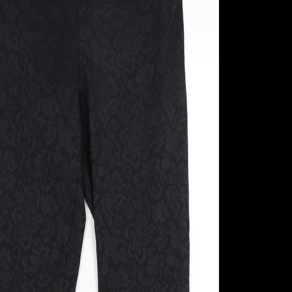 George Womens Black   Trousers  Size 18 L27.5 in